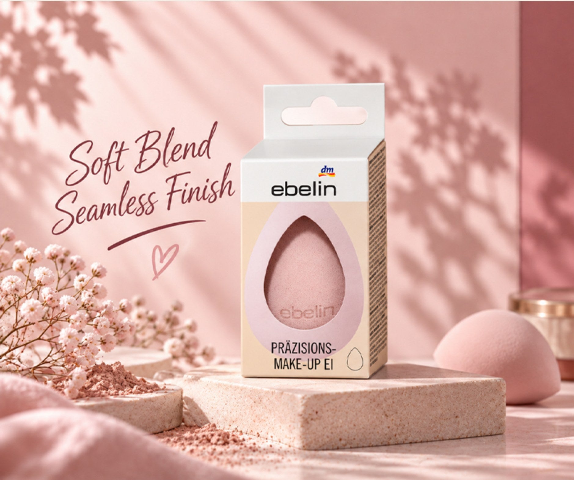 Soft blend.|Seamless finish.