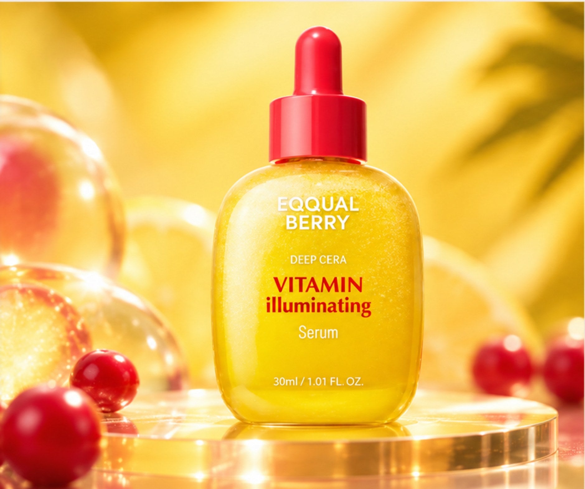 Juicy radiance.|Fresh-faced glow.