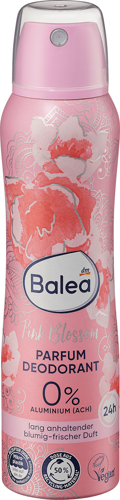 Balea Pink Blossom Perfume Deodorant Spray - 150ml