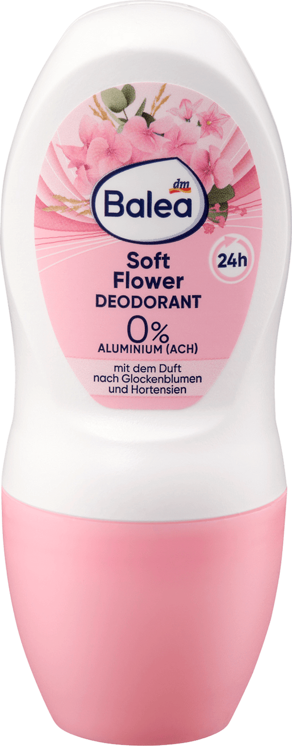 Balea Soft Flower Roll-On Deodorant - 50ml
