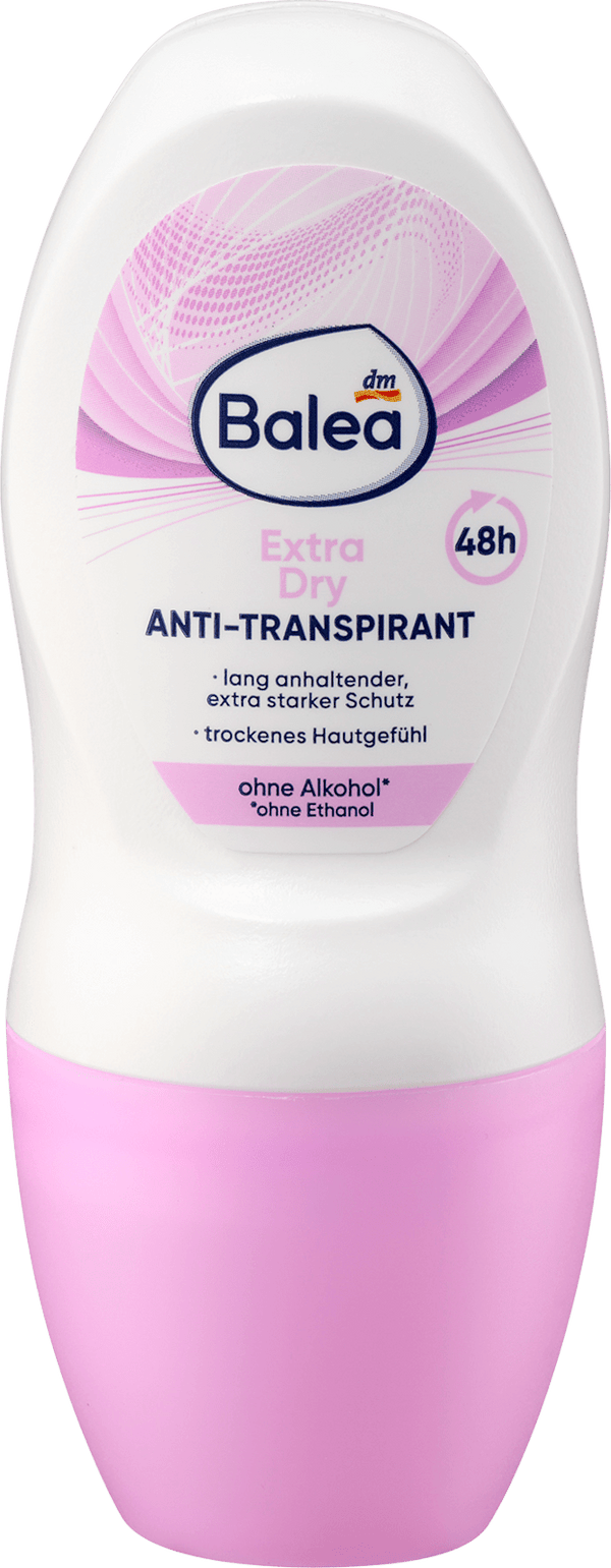 Balea Extra Dry Anti-Transpirant Roll-On - 50ml