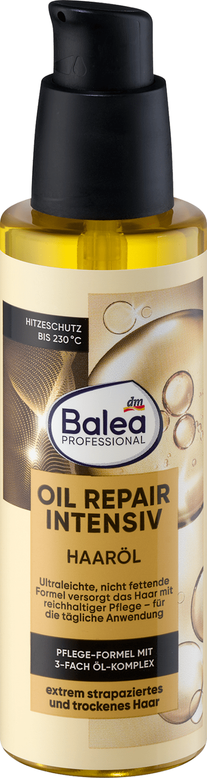 Balea Professional Oil Repair Intensive Hair Oil - 100ml