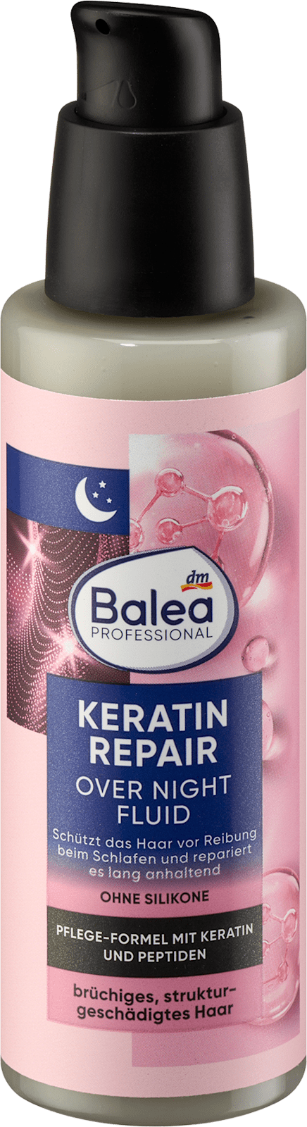 Balea Professional Keratin Repair Overnight Fluid - 100ml
