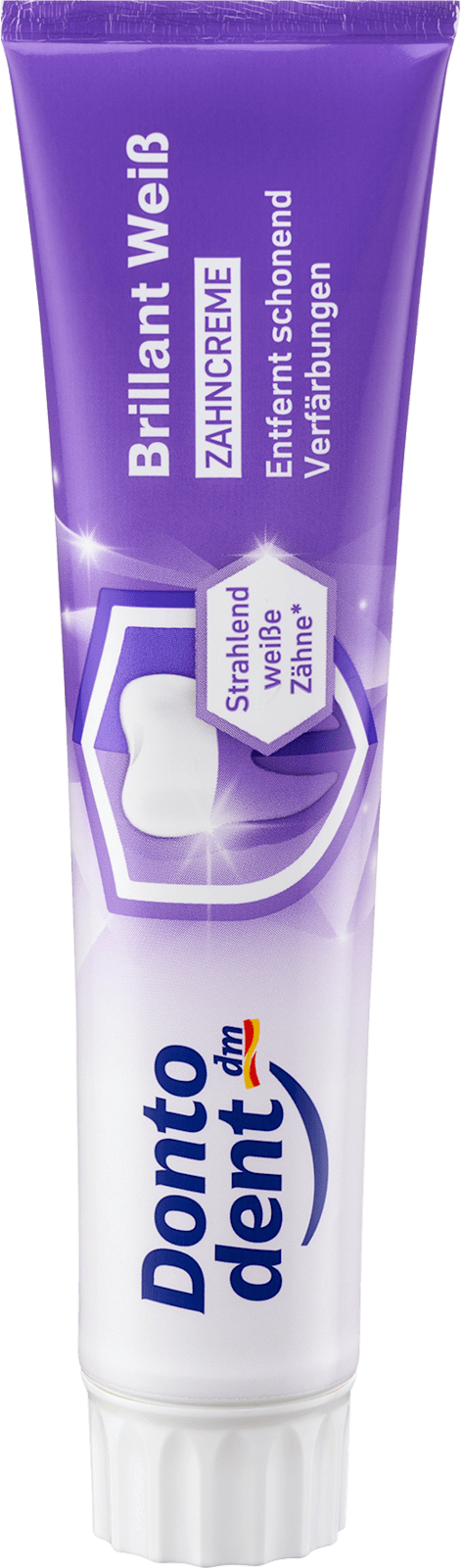 Dontodent Brillant Weiß Toothpaste - 125ml