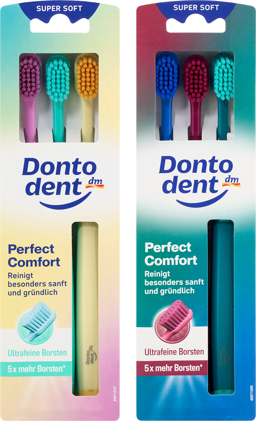 Dontodent Perfect Comfort Super Soft Toothbrush (3 Pack)