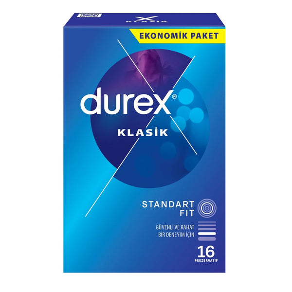 Durex Classic Condoms - 16 Pack