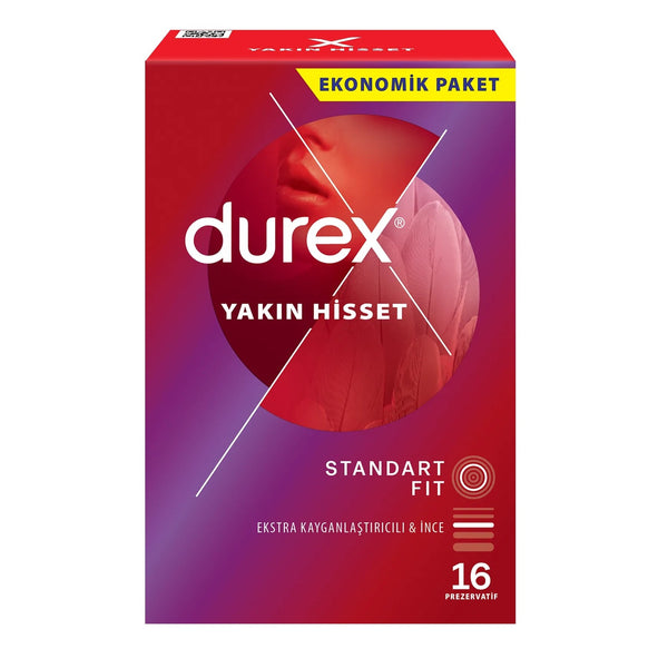 Durex Feel Thin Condoms - 16 Pack