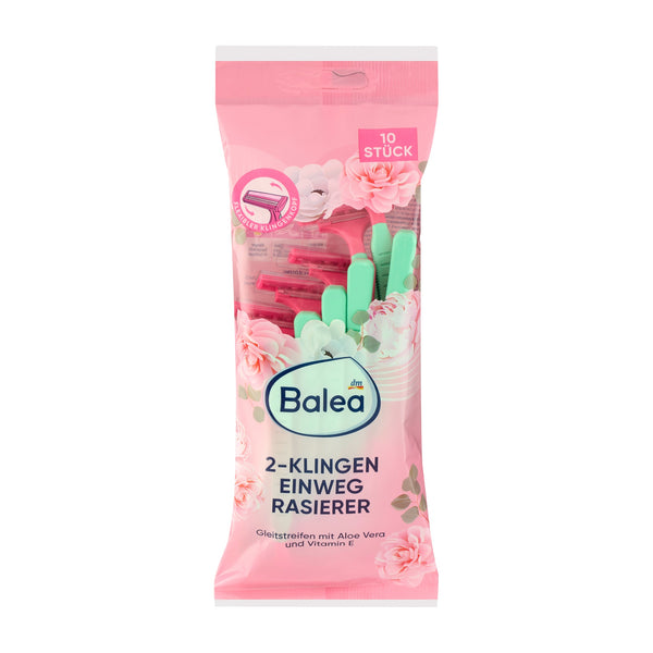 Balea 2-Blade Disposable Razors (10 Pack)