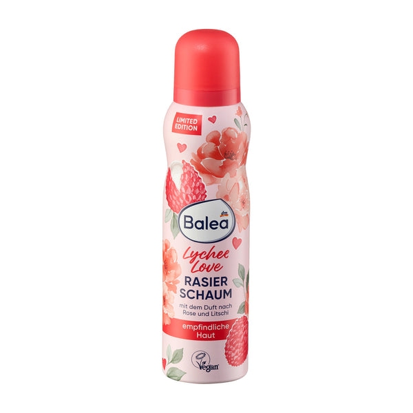 Balea Lychee Love Shaving Foam (Limited Edition) - 150ml