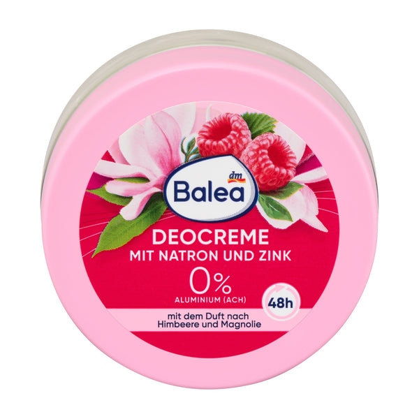 Balea Raspberry & Magnolia Deodorant Cream - 50ml