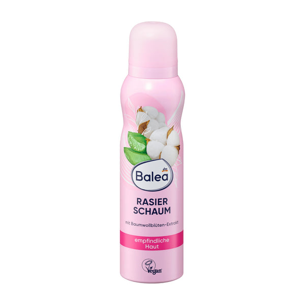 Balea Sensitive Shaving Foam with Cotton Flower - 150ml